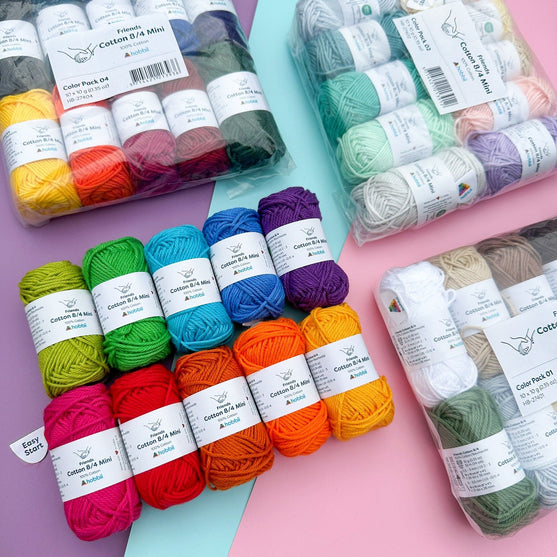 

Friends Cotton 8/4 Mini Color Pack - Friends
2