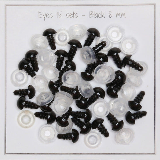 

Ojos de seguridad - 8 mm - Go Handmade
1