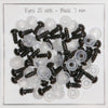 

Ojos de seguridad - 7 mm - Go Handmade
1