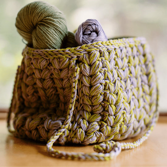 Vitreous - Bolso de Punto Puff - Kit de ganchillo