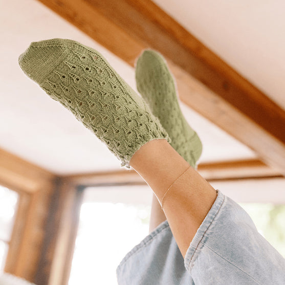 

Rosmarino - Calcetines Tobilleros con Ojalillos
4