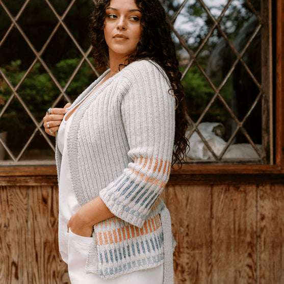 

Fusing Cardigan - Cárdigan abierto con cinturón
1