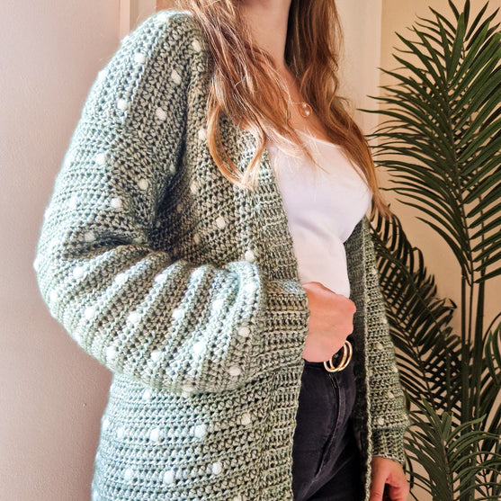 

Cotton Candy Dot - Cárdigan
6