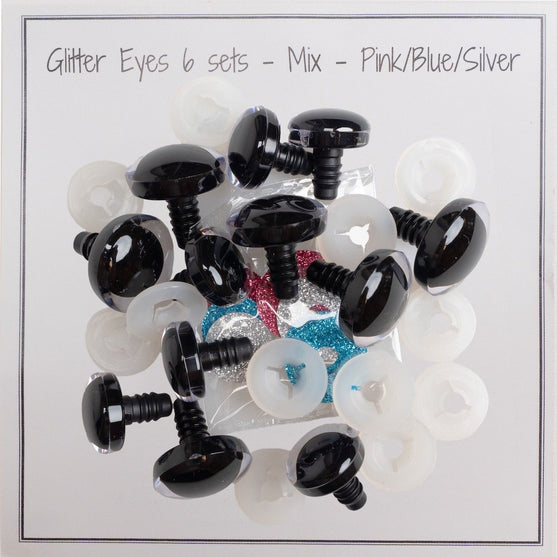 

Ojos de seguridad con brillo - Grandes - Go Handmade
1