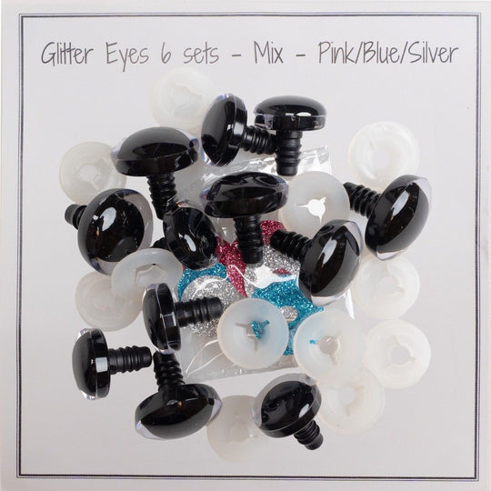 Ojos de seguridad con brillo - Grandes - Go Handmade