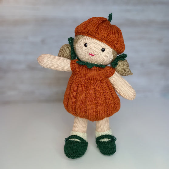 

Conjunto de calabaza - Ropa para muñecas
1
