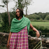 

Hiedra Shawl - Envoltura con Motivo de Hojas
5