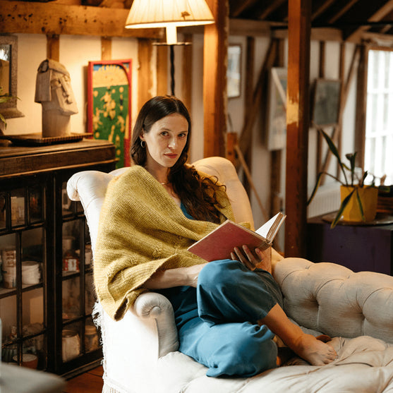 

Heart of Gold - Chal Triangular Texturizado
8