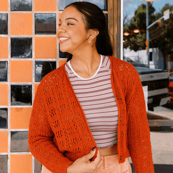 

Timanfaya - Cárdigan de Encaje
1