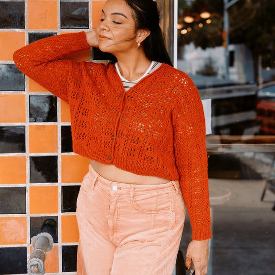 

Timanfaya - Cárdigan de Encaje
4