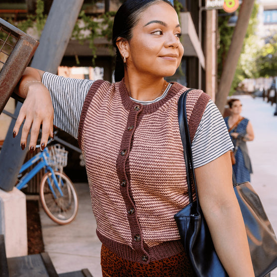 

Bittern - Chaleco a rayas
1