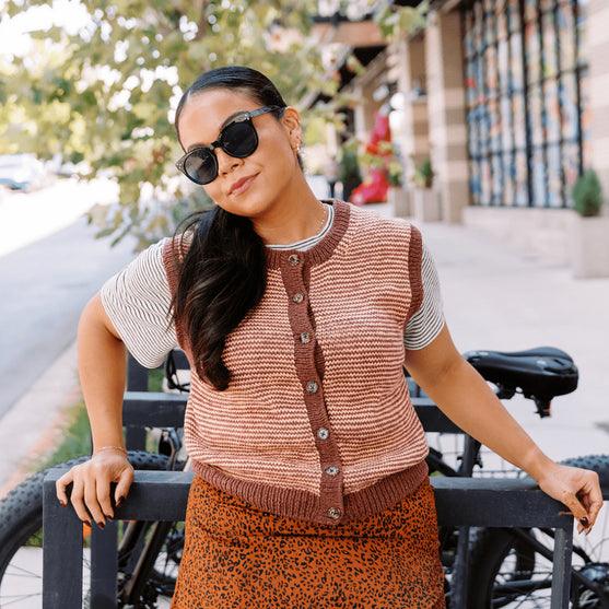 

Bittern - Chaleco a rayas
7