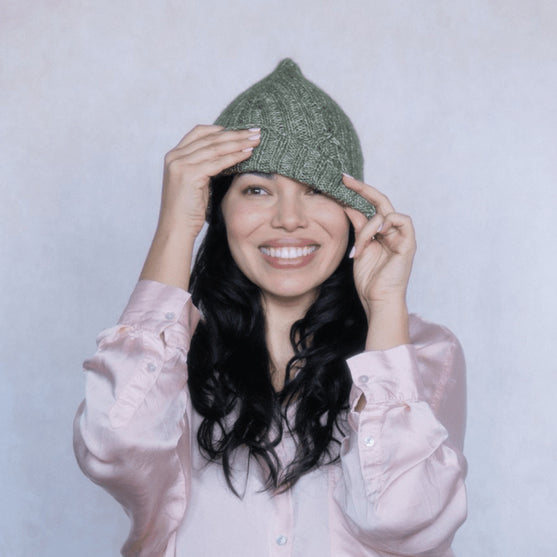 

Gumnut - Gorro con trenzas
2