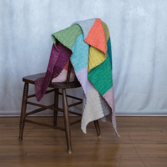 

Simultaneous Contrast - Manta de bloques de colores
5