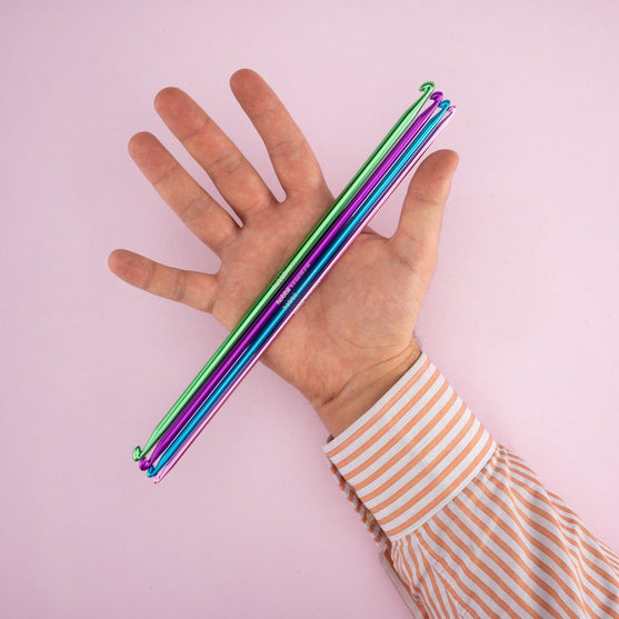 

Aguja Doble de Ganchillo Tunecino - 28 cm - Hobbii
6