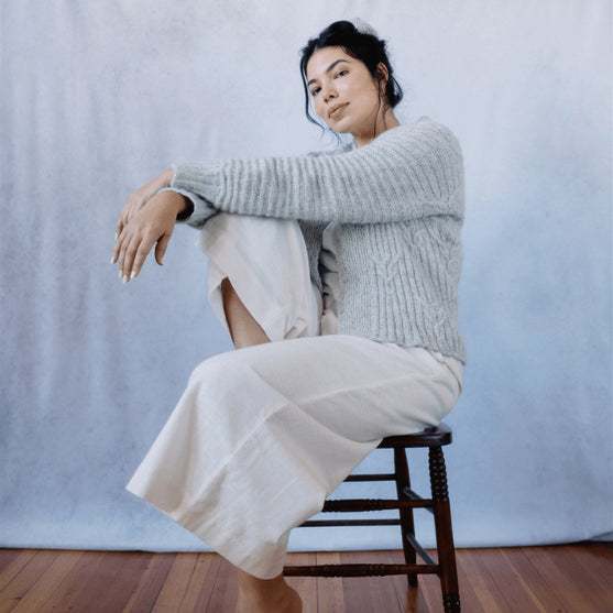 

Cloudbusting - Cárdigan con trenzas
5