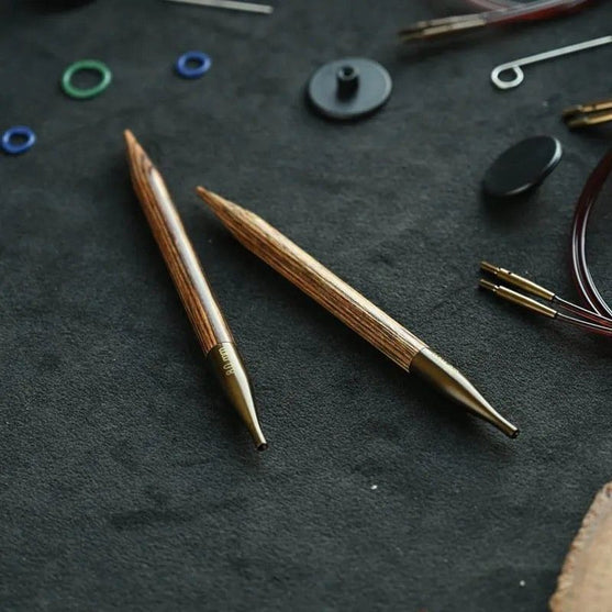 

Ginger Regal - Juego de agujas circulares intercambiables cortas - Abedul - KnitPro
6