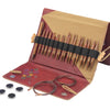 

Ginger Regal - Juego de agujas circulares intercambiables cortas - Abedul - KnitPro
1