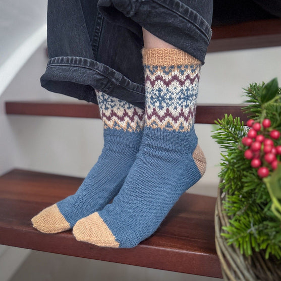 

3ro domingo de Adviento - Punto - Frosty Feet - Calcetines
3