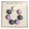 

Perlas de silicona - 15 mm - 7 unidades - Go Handmade
1