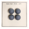 

Perlas de silicona - 18 mm  - 4 unidades - Go Handmade
1