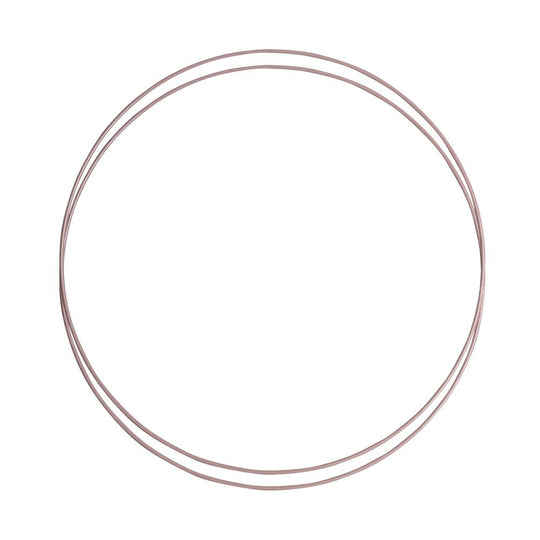Anilla de metal, 25 cm, 2 unidades - Go Handmade