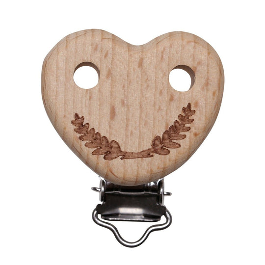 Clips con agujero - Corazón - Go Handmade
