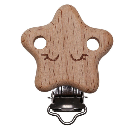 Clips con agujero - Estrella - Go Handmade