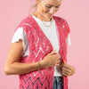 

Leaf Me On - Chaleco - Pink Collection
1