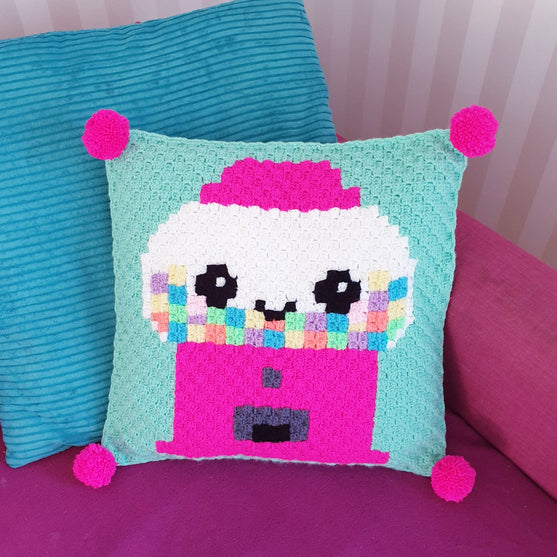 

Kawaii Máquina de Chicles - Cojín
1