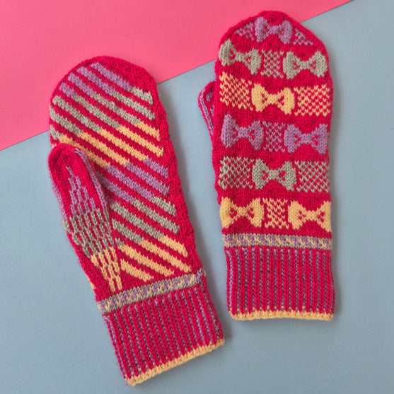 

Bow Pop Mittens - Guantes
5