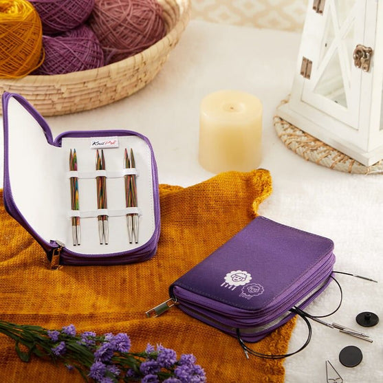 

Conjunto de agujas circulares intercambiables Symfonie Starter - KnitPro
4