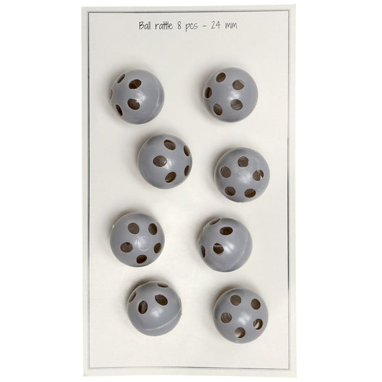 

Bolas de sonajero - Go Handmade
1