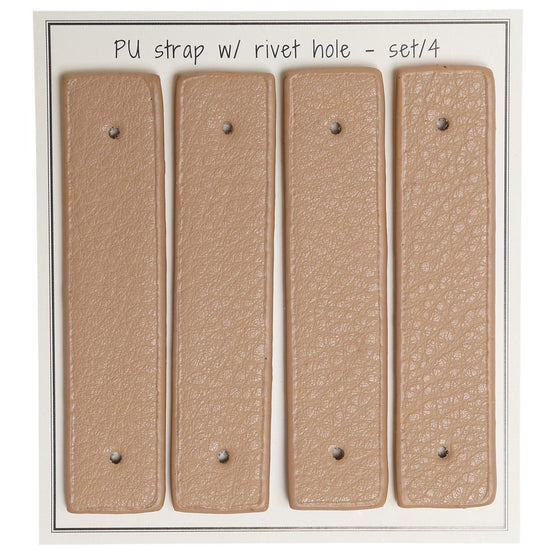 

Tiras para cesta, 8.5 x 1.8 cm, 4 piezas. - Go Handmade
1