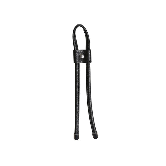 

Cierre de cuerdas para bolso - Negro/Plateado - Go Handmade
1
