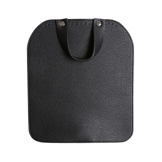 Cierre de solapa con botón magnético - Black/Silver - Go Handmade
