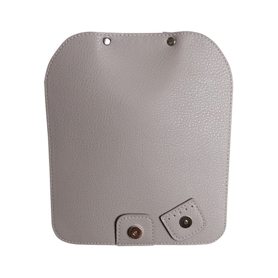 

Cierre de solapa con botón magnético - Beige / Plateado - Go Handmade
6