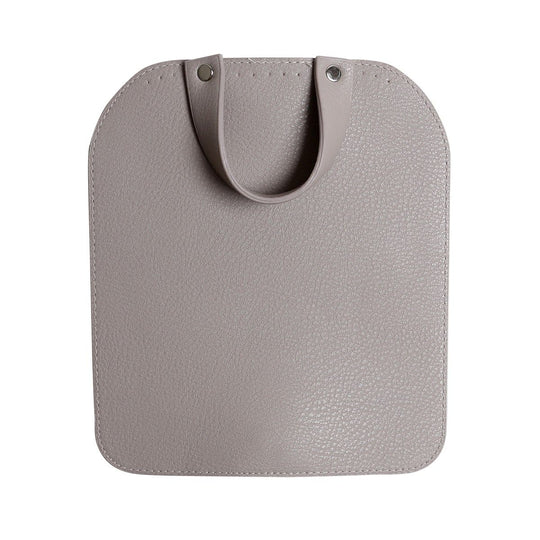 Cierre de solapa con botón magnético - Beige / Plateado - Go Handmade