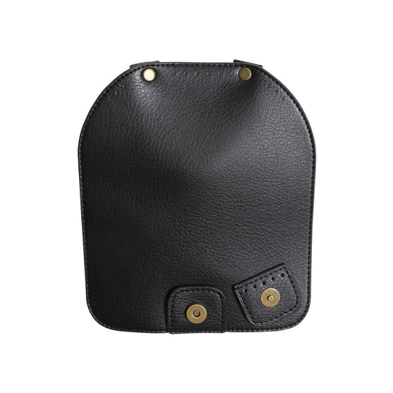 

Cierre de solapa con botón magnético - Negro / Bronce - Go Handmade
5
