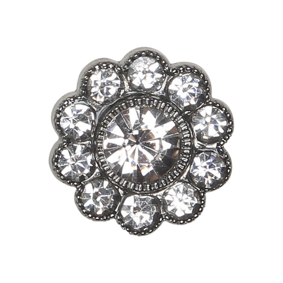 

Botones Bling - Gemas grandes - Plata - 4 uds. - Go Handmade
1