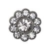 

Botones Bling - Gemas grandes - Plata - 4 uds. - Go Handmade
1