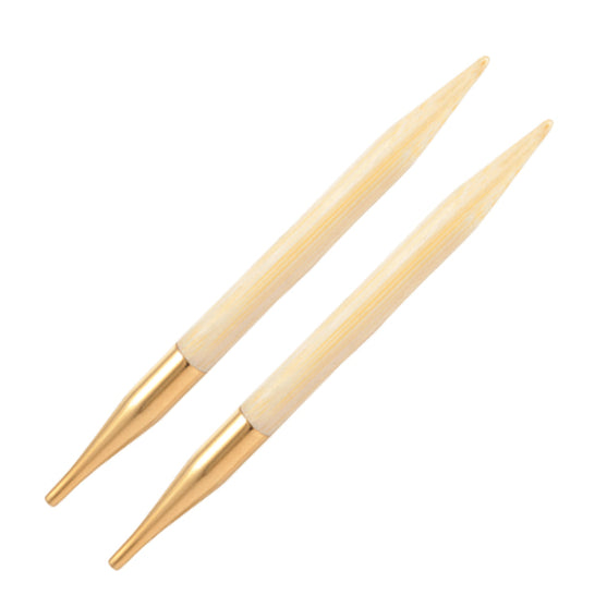 

Agujas circulares intercambiables de bambú - KnitPro
1