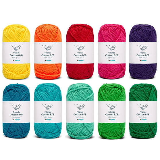 

Friends Cotton 8/8 Color Pack - Friends
1