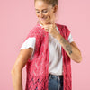 

Leaf Me On - Chaleco - Pink Collection
3