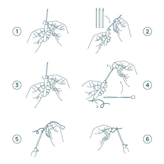 

Set de Punch Needle Intercambiable - Hobbii
7