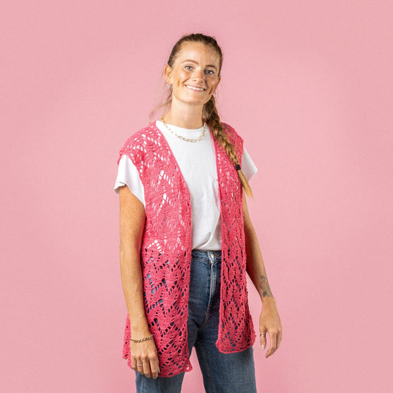 

Leaf Me On - Chaleco - Pink Collection
4