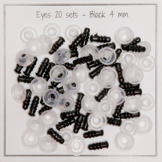 

Ojos de seguridad - 4 mm - Go Handmade
1