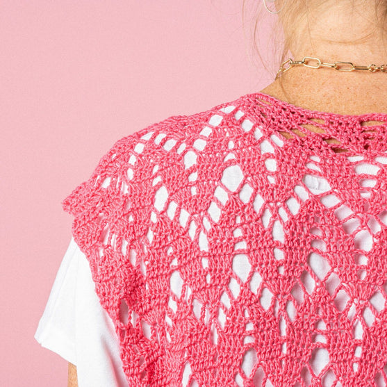 

Leaf Me On - Chaleco - Pink Collection
5