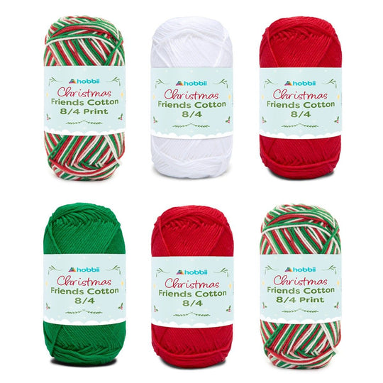 Friends Cotton 8/4 Print Christmas Color Pack (Edición Limitada) - Friends