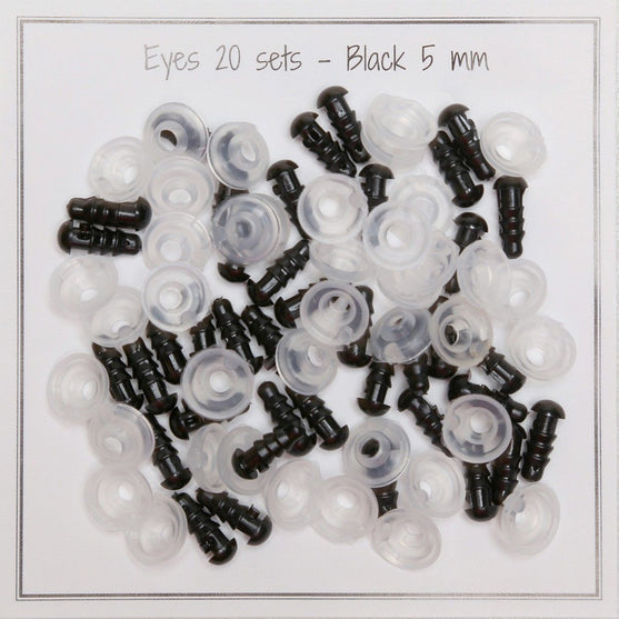 

Ojos de seguridad - 5 mm - Go Handmade
1